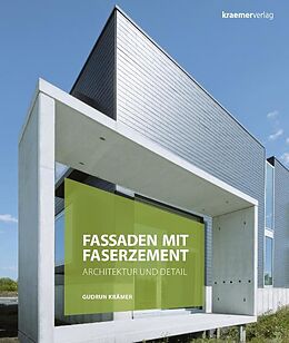 Kartonierter Einband Fassaden mit Faserzement von Gudrun Krämer