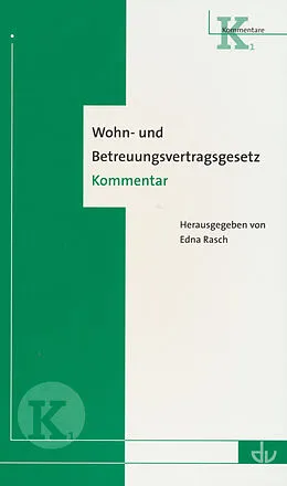 E-Book (pdf) Wohn- und Betreuungsvertragsgesetz (WBVG) von Sven Höfer