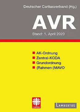 E-Book (pdf) AVR Buchausgabe 2020 von Deutscher Caritasverband e.V.