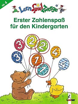 Kartonierter Einband LernSpielZwerge - Erster Zahlenspaß für den Kindergarten von Angelika Penner