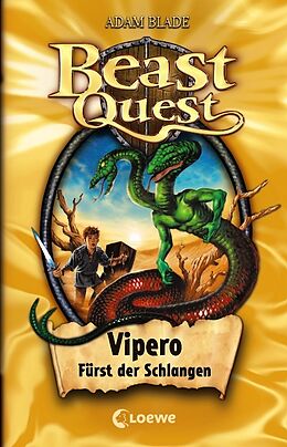 Fester Einband Beast Quest (Band 10) - Vipero, Fürst der Schlangen von Adam Blade