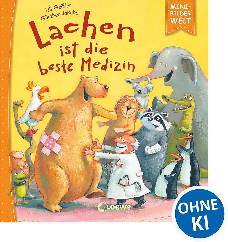 Mini-Bilderwelt - Lachen ist die beste Medizin