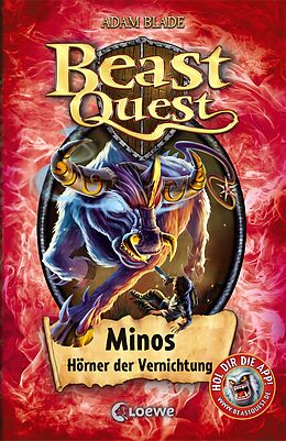 Fester Einband Beast Quest (Band 50) - Minos, Hörner der Vernichtung von Adam Blade