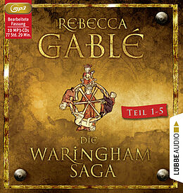 Audio CD (CD/SACD) Die Waringham-Saga - Teil 1-Teil 5 von Rebecca Gablé
