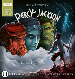 Audio CD (CD/SACD) Percy Jackson - Teil 1-3 von Rick Riordan