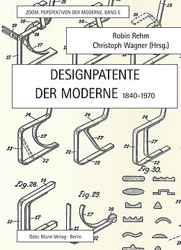 Fester Einband Designpatente der Moderne 1840-1970 von 