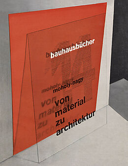Fester Einband von material zu architektur von László Moholy-Nagy