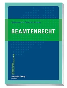 E-Book (epub) Beamtenrecht von Sven Brüggenhorst, Thomas Behrens, Peter Sommer