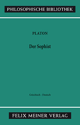 Kartonierter Einband Der Sophist von Platon
