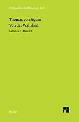 Fester Einband Von der Wahrheit. De veritate (Quaestio I) von Thomas von Aquin