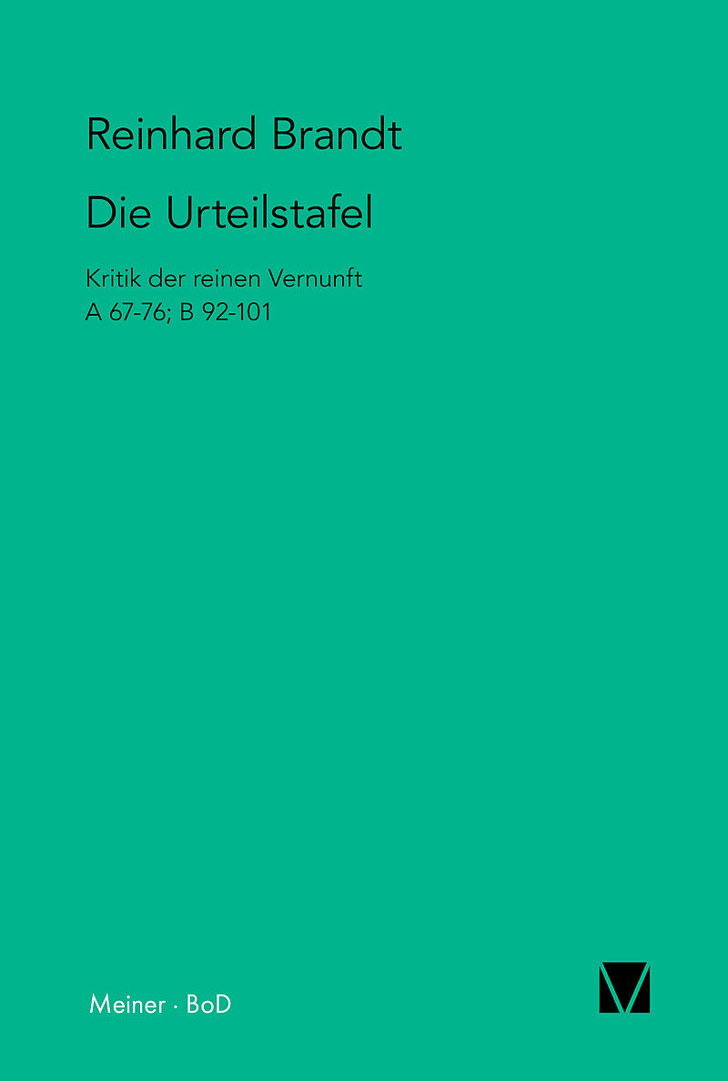 Die Urteilstafel