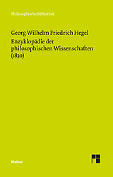 Kartonierter Einband Enzyklopädie der philosophischen Wissenschaften im Grundrisse (1830) von Georg Wilhelm Friedrich Hegel