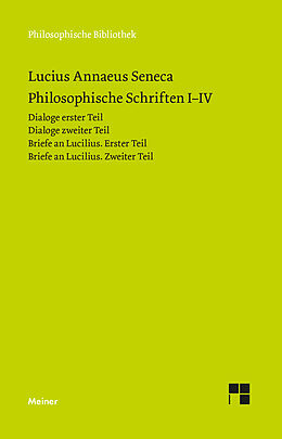 Kartonierter Einband Philosophische Schriften von Seneca