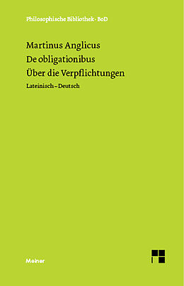 Fester Einband De obligationibus. Über die Verpflichtungen von Martinus Anglicus