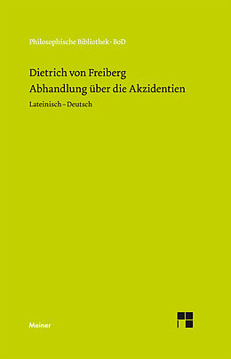 Fester Einband Abhandlung über die Akzidenzien von Dietrich von Freiberg