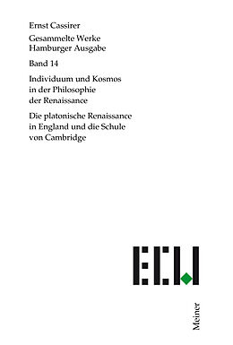 Fester Einband Individuum und Kosmos in der Philosophie der Renaissance von Ernst Cassirer