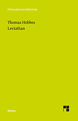 Kartonierter Einband Leviathan von Thomas Hobbes
