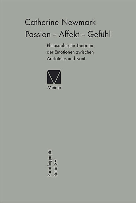 Passion  Affekt  Gefühl