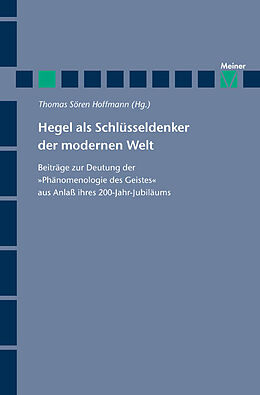 Kartonierter Einband Hegel als Schlüsseldenker der modernen Welt von 