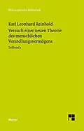 E-Book (pdf) Versuch einer neuen Theorie des menschlichen Vorstellungsvermögens. Teilband 1 von Karl Leonhard Reinhold
