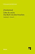 E-Book (pdf) Liber de causis. Das Buch von den Ursachen von Anonymus