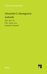 E-Book (pdf) Ästhetik von Alexander Gottlieb Baumgarten