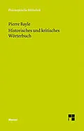 E-Book (pdf) Historisches und kritisches Wörterbuch von Pierre Bayle