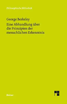 E-Book (pdf) Eine Abhandlung über die Prinzipien der menschlichen Erkenntnis von George Berkeley