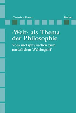 E-Book (pdf) Welt als Thema der Philosophie von Christian Bermes