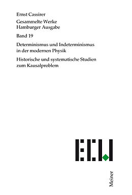 E-Book (pdf) Determinismus und Indeterminismus in der modernen Physik von Ernst Cassirer