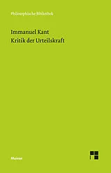 E-Book (pdf) Kritik der Urteilskraft von Immanuel Kant