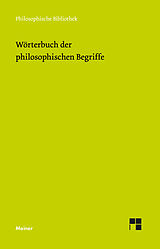 E-Book (pdf) Wörterbuch der philosophischen Begriffe von 