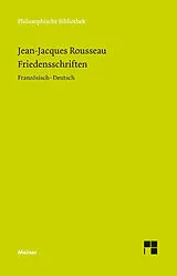 E-Book (pdf) Friedensschriften von Jean-Jacques Rousseau