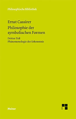 E-Book (pdf) Philosophie der symbolischen Formen. Dritter Teil von Ernst Cassirer