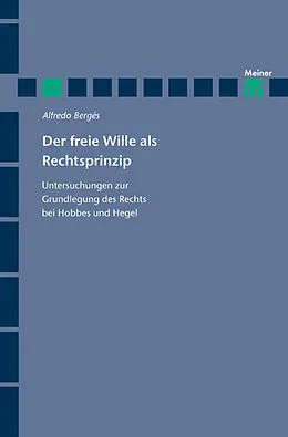 E-Book (pdf) Der freie Wille als Rechtsprinzip von Alfredo Bergés