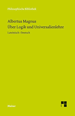 E-Book (pdf) Über Logik und Universalienlehre von Albertus Magnus