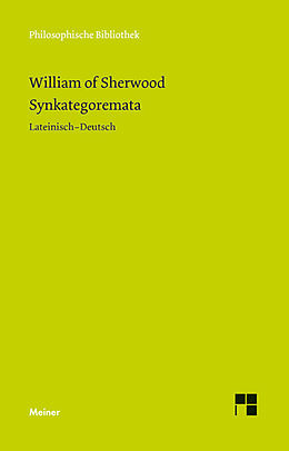 E-Book (pdf) Syncategoremata von William of Sherwood