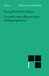 E-Book (pdf) Versuch einer allgemeinen Auslegungskunst (1757) von Georg Friedrich Meier