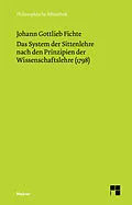 E-Book (pdf) Das System der Sittenlehre nach den Prinzipien der Wissenschaftslehre (1798) von Johann Gottlieb Fichte