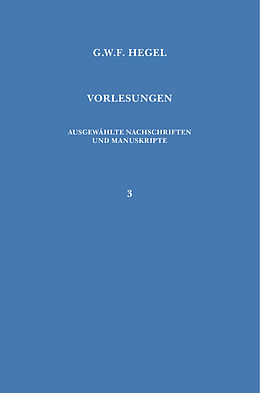 E-Book (pdf) Vorlesungen über die Philosophie der Religion. Teil 1 von Georg Wilhelm Friedrich Hegel