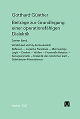 E-Book (pdf) Beiträge zur Grundlegung einer operationsfähigen Dialektik II von Gotthard Günther