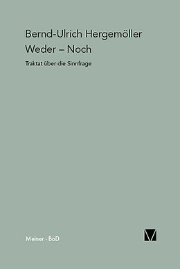 E-Book (pdf) Weder-Noch von Bernd-Ulrich Hergemöller