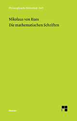 E-Book (pdf) Schriften in deutscher Übersetzung / Die mathematischen Schriften von Nikolaus von Kues