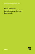 E-Book (pdf) Vom Ursprung sittlicher Erkenntnis von Franz Brentano