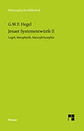 E-Book (pdf) Jenaer Systementwürfe II von Georg Wilhelm Friedrich Hegel