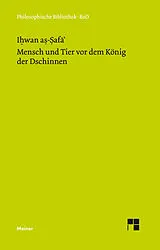E-Book (pdf) Mensch und Tier vor dem König der Dschinnen von Ihwan as-Safa'