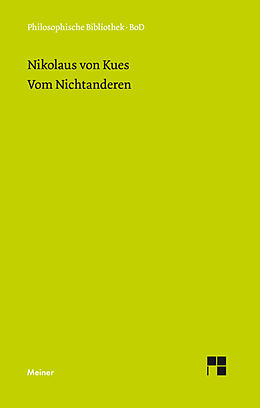 E-Book (pdf) Vom Nichtanderen von Nikolaus von Kues