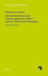 E-Book (pdf) Die Gottesbeweise in der Summe gegen die Heiden und der Summe der Theologie von Thomas von Aquin