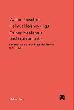 E-Book (pdf) Früher Idealismus und Frühromantik von 