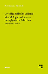 Kartonierter Einband Monadologie und andere metaphysische Schriften von Gottfried Wilhelm Leibniz